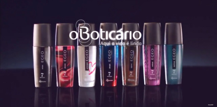 Sete fragrâncias de Egeo.