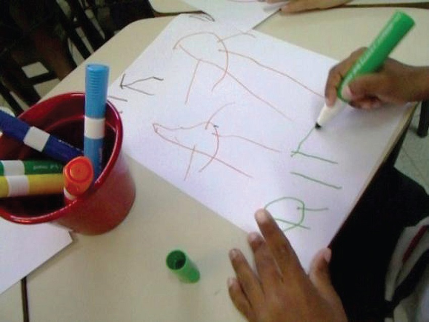 Texto: O plano para os filhotes das ovelhas.