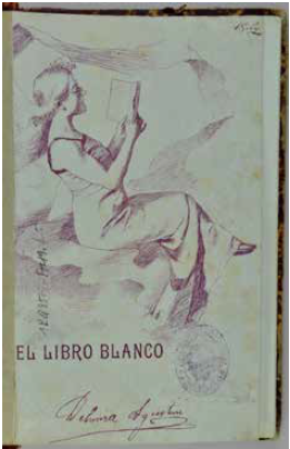 Delmira Agustini, El libro blanco, Montevideo, Orsini Bertani, 1907.