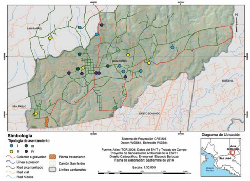 Mapa de localizaci&oacute;n de las tipolog&iacute;as de asentamiento