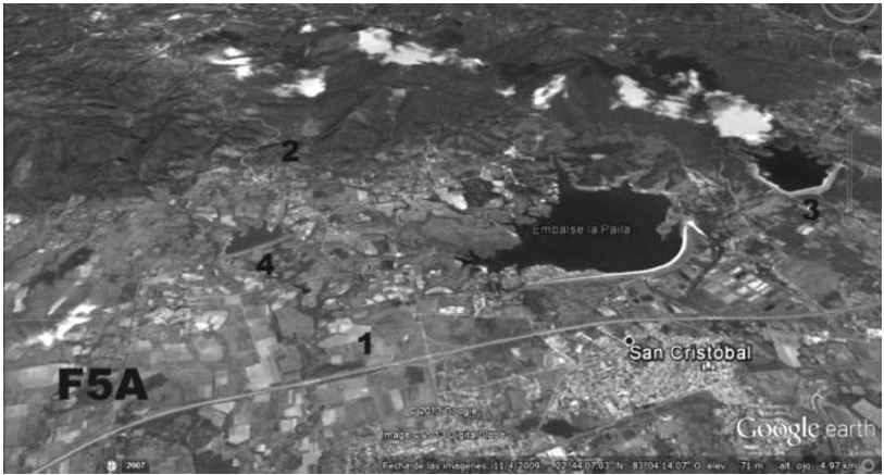 San Crist&oacute;bal and Candelaria areas