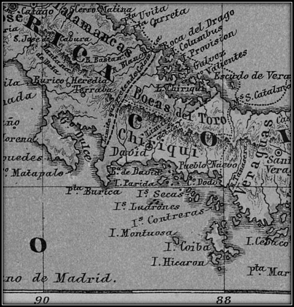 Parte de límite entre Costa Rica y Panamá de 1890