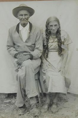 Manuel
Beita Espinoza y Esther Granados Ureña, aproximadamente en 1950