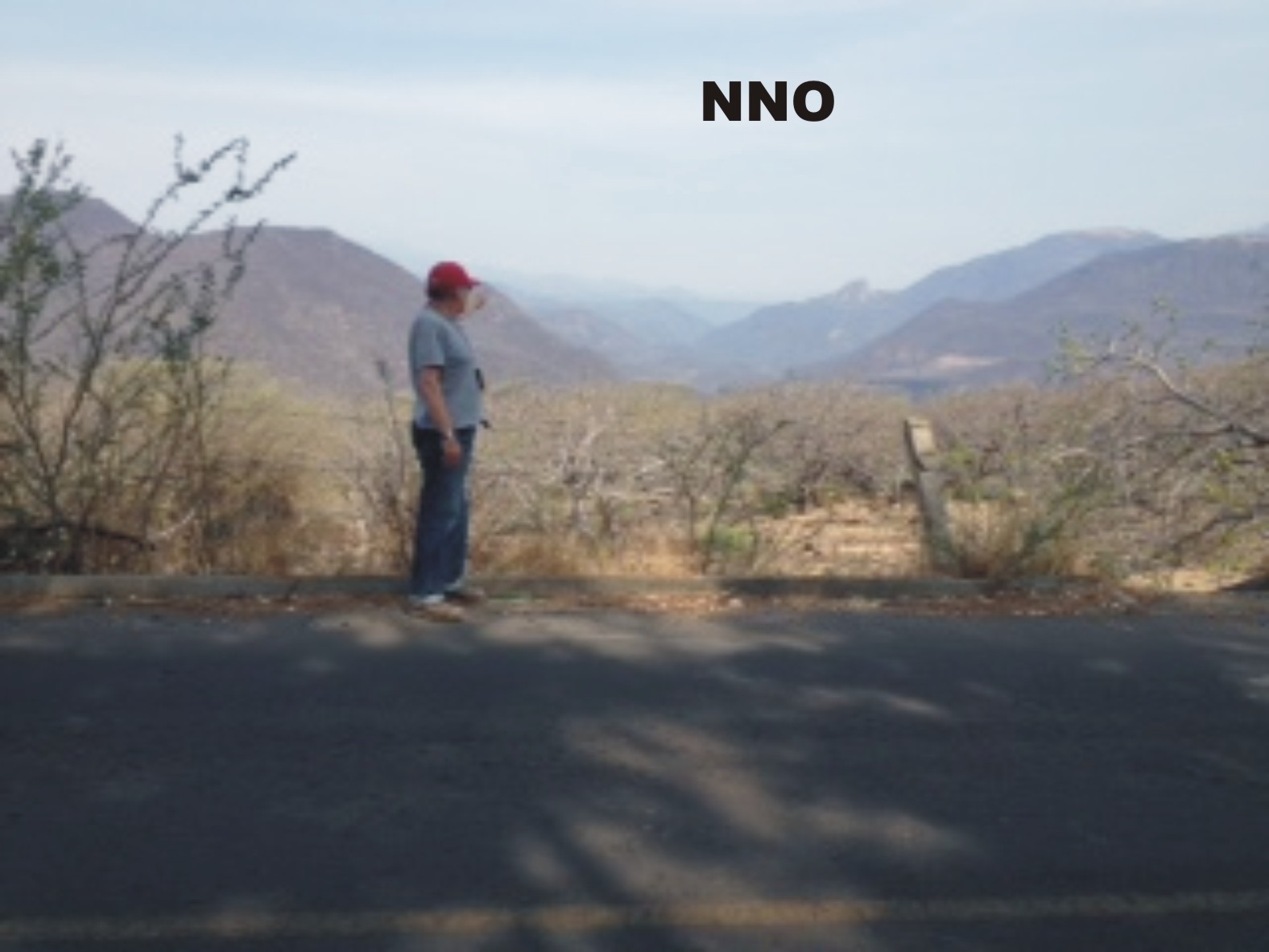 Alineamiento NNO del relieve en Puerto Vallarta