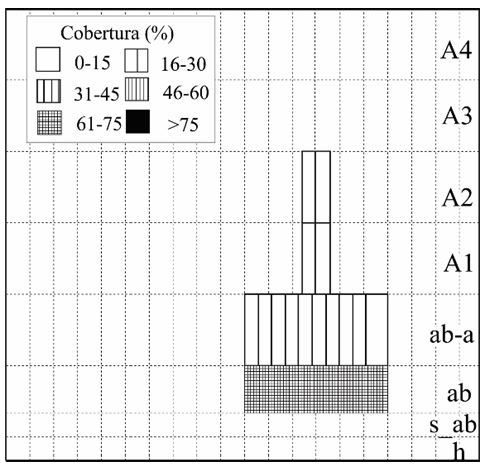 Diagrama Ecodin&aacute;mico de Riqueza-Estructura-Cobertura del transecto 10