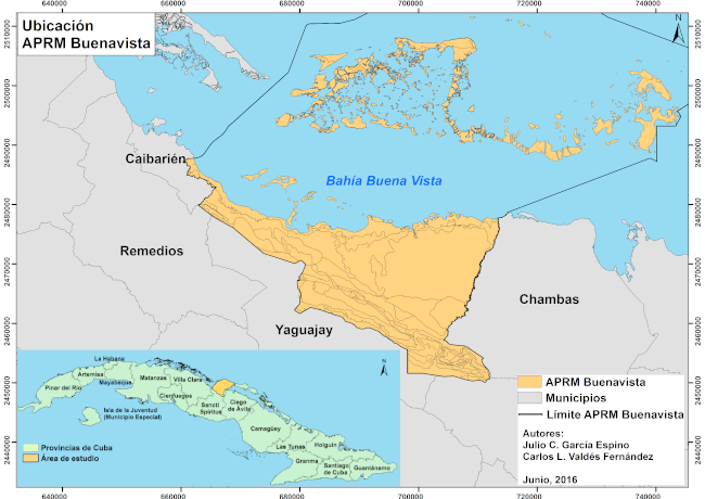 Ubicaci&oacute;n del &aacute;rea de estudio