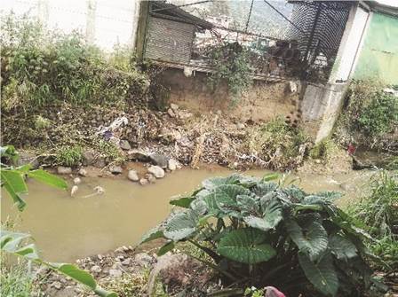 Problemas de contaminación Cot, parte media de la subcuenca del rio Páez, Cartago.