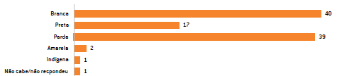 Você diria que a sua cor ou raça é... (%)