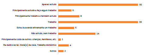 Atualmente, qual é sua principal ocupação? (%)