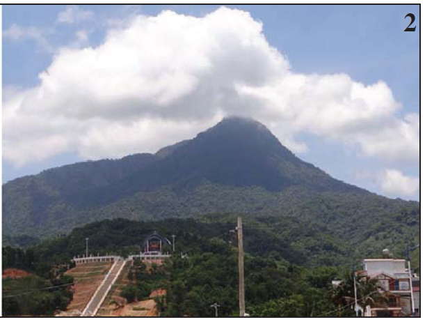 The highest peak of Wuzhi Mountain (photo by Jian-Yue Qiu).