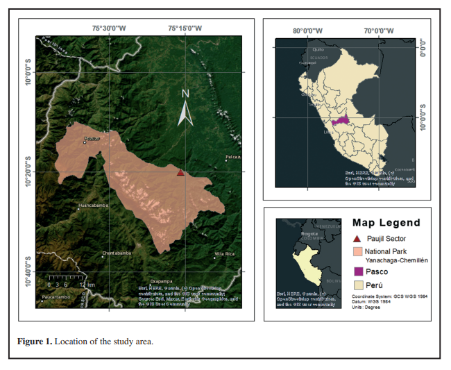 Location of the study �rea.