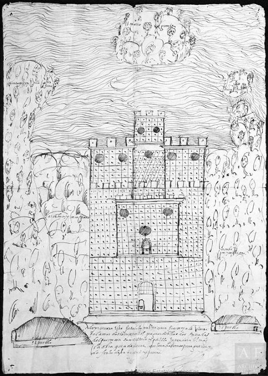 &ldquo;Modelo de la fortaleza que sea de hazer en Santa Marta&rdquo;