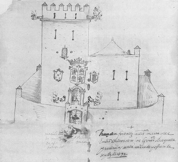 &ldquo;Modelo&rdquo; de la fortaleza de los llanos de Bonda