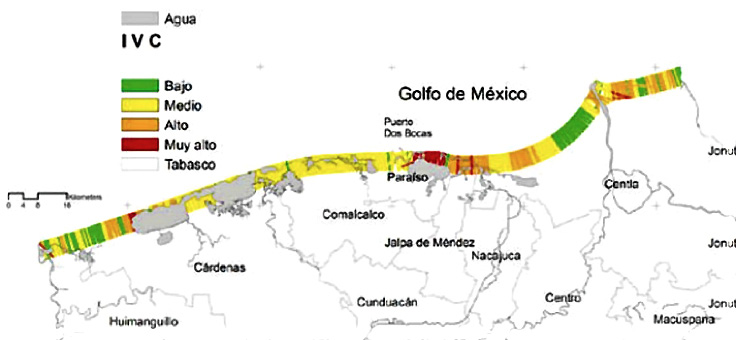 Vulnerabilidad costera del litoral tabasqueño