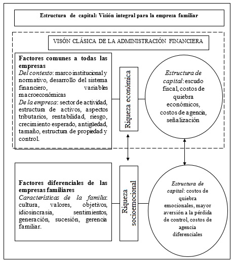 Figura1. Estructura de capital: Visi&oacute;n integral para la empresa familiar
