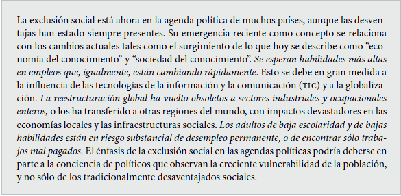 OCDE: Justificaci&oacute;n econ&oacute;mica de la EDA