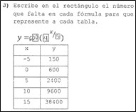 Ejercicio de la actividad 2 para trabajar conversión del registro  

numérico
al algebraico