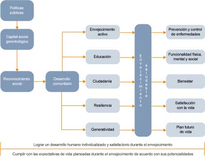 Modelo comunitario de envejecimiento saludable