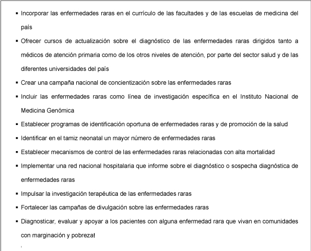 Estrategias para facilitar la identificación de enfermedades raras