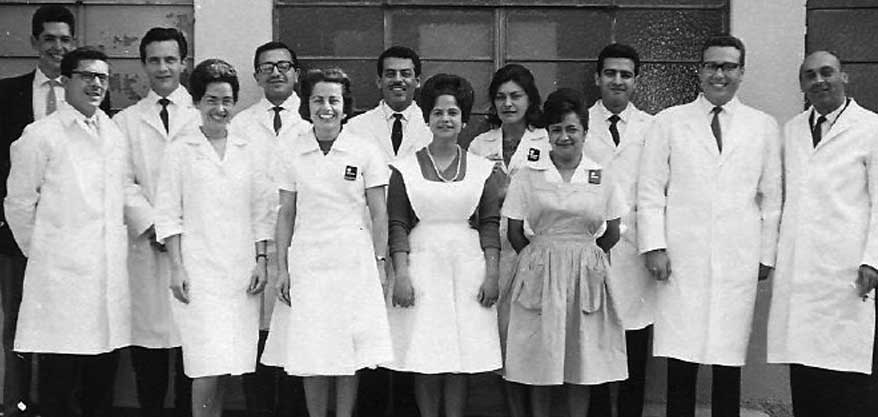 Clínica de Tiroides, Hospital de Nutrición, 1964.