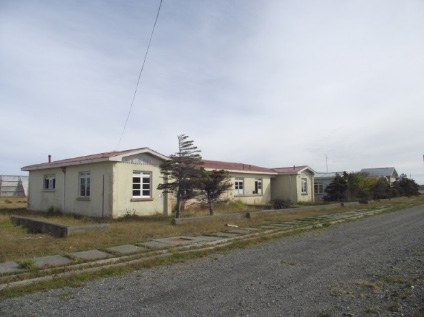 Casas ex campamento Puerto Percy, Tierra del Fuego