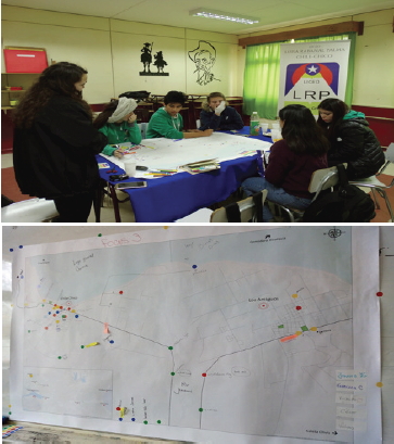 Focus group en Liceo Luisa Rabanal Palma