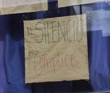 Muestra de Violencia de G&eacute;nero. Facultad de Arquitectura. UBB. Elaboraci&oacute;n propia, 2018.