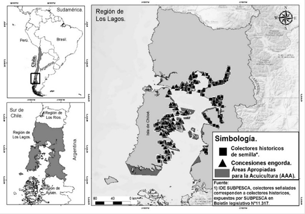Expresiones espaciales actor Mitilicultor