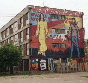 Mural del Taller de Pintura Popular, Villa Francia, 1989.