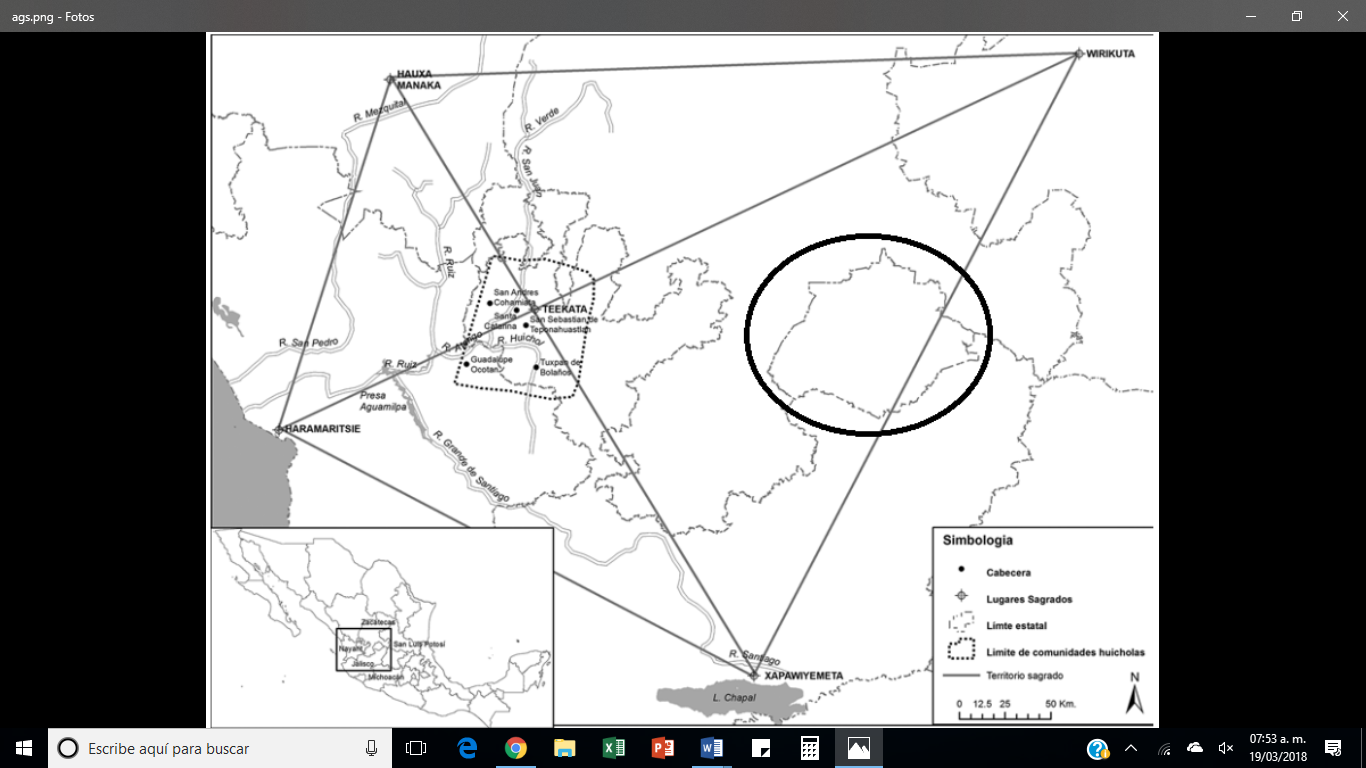 Territorios de
movilidad Wixaritari 