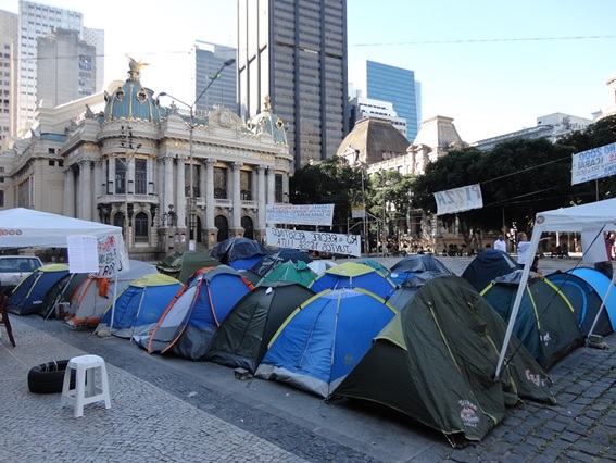 Occupation Ocupa C&acirc;mara Rio, from August 9 to October 15, 2013, Cinel&acirc;ndia/RJ
