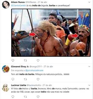 Threads a partir de @bitNunes em Twitter