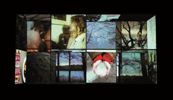 Foto de cena de Distancia, de Matías Umpierrez. Fotógrafa: Sandra Cartasso