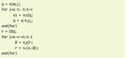 Algorithm 2. L-BFGS algorithm pseudocode.