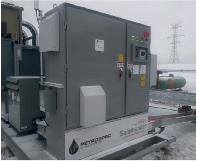 Surface Power and Control Skid to Operate the Downhole Electric Heater