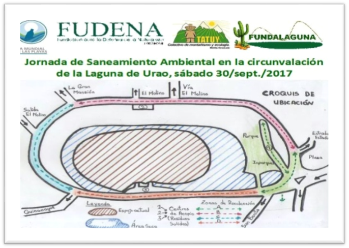 Jornadas de saneamiento de la Laguna de Urao, Municipio Sucre, Estado M�rida, Venezuela.
