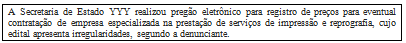 Quadro
2 – Identificação da categoria Fato