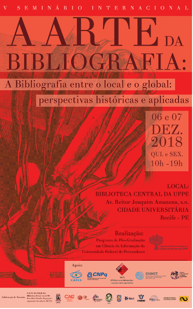 V Seminário Internacional A Arte da Bibliografia: