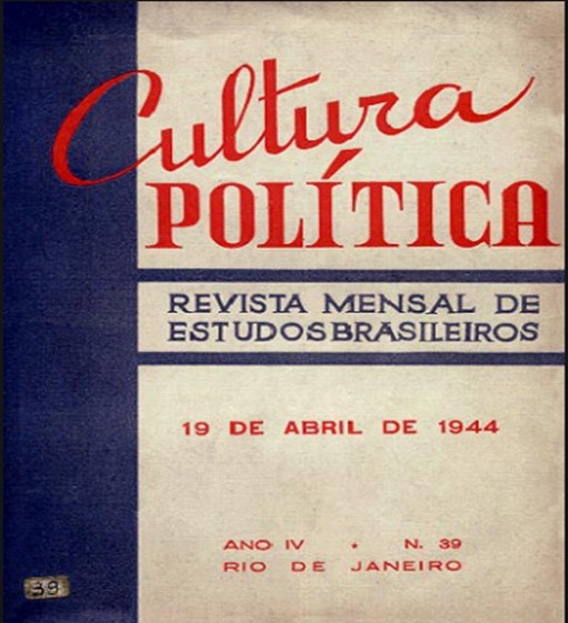 Capa da Revista Cultura Pol�tica