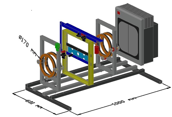 Ensamble general del polariscopio