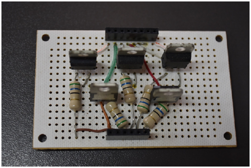 Suministro de potencia del semáforo