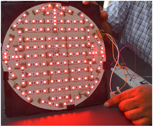 Imagen del semáforo propuesto en este trabajo