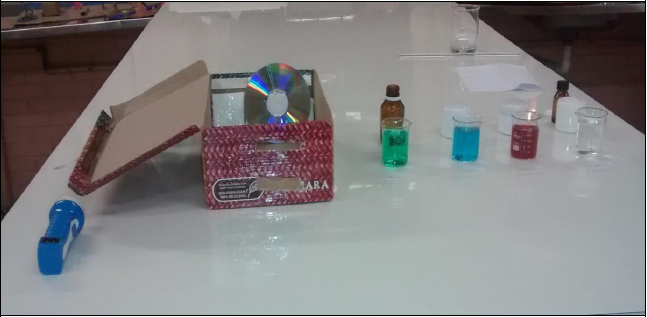 – Materiais e amostras utilizadas no primeiro
experimento