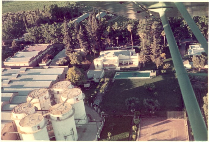 Vista aérea de las instalaciones de la Bodega Gargantini.