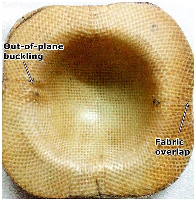 Buckling & Overlap in GFRTP components.