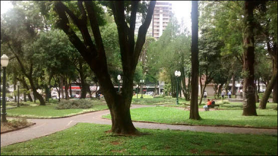 Área de estudo 1 - Praça Marechal Floriano