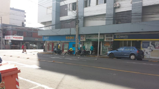 Área de estudo 2 - Rua General Osório