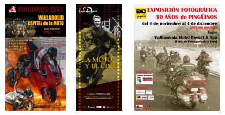 Carteles de
actividades programadas