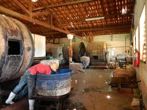 Fases do curtimento do couro
no Distrito da Ribeira