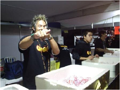 Anime Friends 2009 - vendedor de mupy